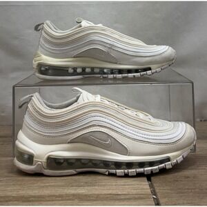 Nike Air Max 97 White Running Shoes Sneakers 921522 104 Women's Size 6.5